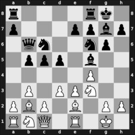1961 Vrnjacka Banja ct women – Round 8 – Ladanyike-Karakas, Eva – 0-1 – Volpert, Larisa – G43