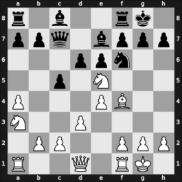 1961 Vrnjacka Banja ct women – Round 9 – Gaprindashvili, Nona – 1-0 – Nicolau, Alexandra – G45