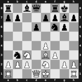 1961 Vrnjacka Banja ct women – Round 9 – Chaude de Silans, Chantal – 0-1 – Polihroniade, Elisabeta – G46