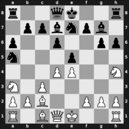 1961 Vrnjacka Banja ct women – Round 11 – Zatulovskaya, Tatiana – 1-0 – Rinder, Elfriede – G57