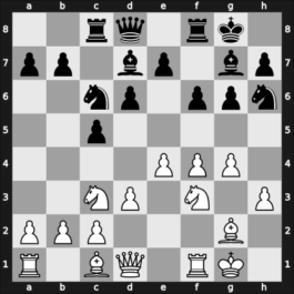 1961 Vrnjacka Banja ct women – Round 12 – Lazarevic, Milunka – 1-0 – Lane, Lisa – G60