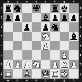 1961 Warsaw – Round 1 – Lengyel, Laszlo – 1/2-1/2 – Podolsky, Horst – G74