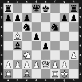 1961 Warsaw-Budapest m – Round ? – Adamski, Andrzej – 1/2-1/2 – Jenei, Ferenc – G27