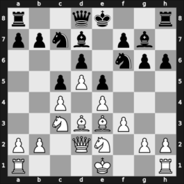 1961 Wch U20 fin-A – Round 3 – Nagy, Bela – 1-0 – Pfleger, Helmut, Dr. – G4
