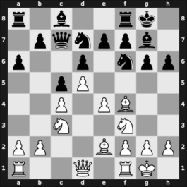 1961 Wch U20 fin-A – Round 6 – Pfleger, Helmut, Dr. – 1-0 – Westerinen, Heikki M.J. – G14