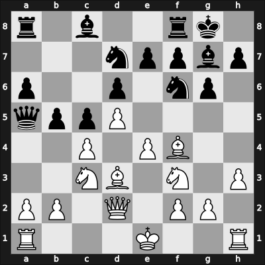 1961 Wch-jr final I – Round 6 – Thomson, Derec – 0-1 – Gheorghiu, Florin – G10