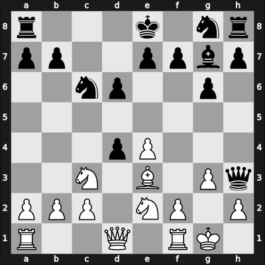 1961 Wch-jr final I – Round 11 – Pfleger, Helmut, Dr. – 1-0 – Thomson, Derec – G19
