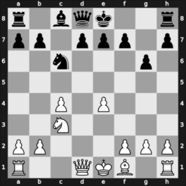 1961 Wch-jr prelim B – Round 7 – Rosino, Antonio – 1/2-1/2 – Pfleger, Helmut, Dr. – G9