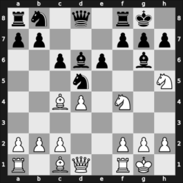 1961 World Championship 24th – Round 2 – Tal, Mikhail – 1-0 – Botvinnik, Mikhail – G2