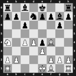 1961 Zagreb – Round 1 – Cuderman, Vinko – 1/2-1/2 – Bertok, Mario Jr. – G17