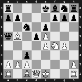 1961 Zagreb – Round 4 – Ciric, Dragoljub M – 1/2-1/2 – Rabar, Braslav – G47