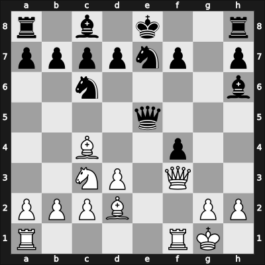 1961 Zagreb – Round 4 – ? – 1/2-1/2 – Sokolov, Vladimir – G48