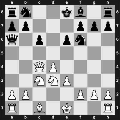 1961 Zagreb – Round 6 – Bertok, Mario Jr. – 1/2-1/2 – Trifunovic, Petar – G58