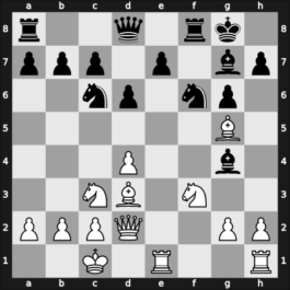 1961 Zagreb – Round 8 – Karaklajic, Nikola – 1/2-1/2 – Matulovic, M. – G71