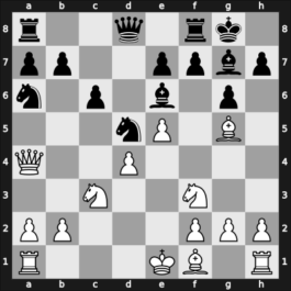 1961 Zagreb – Round 8 – Damjanovic, Marko – 1/2-1/2 – Cuderman, Vinko – G77