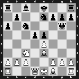 1961 Zagreb – Round 10 – Sokolov, Vladimir – 1/2-1/2 – Cuderman, Vinko – G91