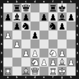 1961 Zagreb – Round 11 – Cuderman, Vinko – 1/2-1/2 – Rabar, Braslav – G99