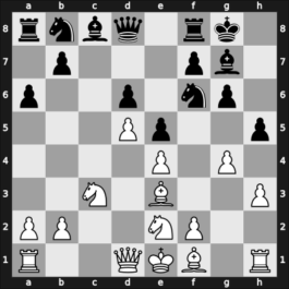 1961 Zagreb – Round 12 – Karaklajic, Nikola – 1/2-1/2 – Bertok, Mario Jr. – G100