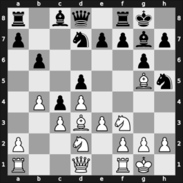 1961 Zagreb – Round 12 – Sokolov, Vladimir – 1/2-1/2 – Stupica, Janez – G101