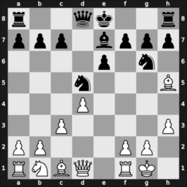 1961 Zagreb – Round 13 – Vospernik, Mira – 1/2-1/2 – Karaklajic, Nikola – G107