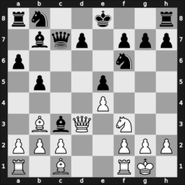 1961 Zagreb – Round 14 – Ciric, Dragoljub M – 1/2-1/2 – Vospernik, Mira – G116
