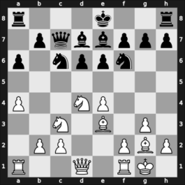 1961 Zagreb – Round 15 – Bertok, Mario Jr. – 1/2-1/2 – Damjanovic, Marko – G121