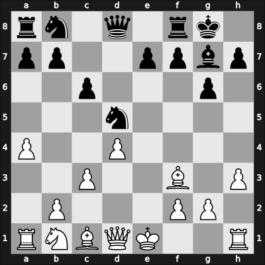 1961 Zagreb – Round 17 – Bertok, Mario Jr. – 1/2-1/2 – Sokolov, Vladimir – G136