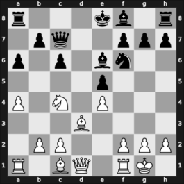 1961 Zagreb – Round 19 – Karaklajic, Nikola – 1/2-1/2 – Damjanovic, Marko – G151