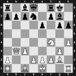 1961 Zevenaar – Round 1 – Langeweg, Kick – 1/2-1/2 – Johannessen, Simon T – G4