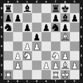1961 Zevenaar – Round 1 – Guimard, Carlos E – 1/2-1/2 – Bouwmeester, Hans – G14