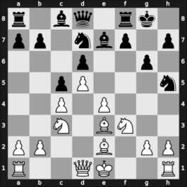 1961 Zevenaar – Round 6 – Stahlberg, Gideon – 1/2-1/2 – Langeweg, Kick – G46