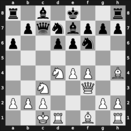 1961 Zevenaar – Round 7 – Johannessen, Simon T – 1/2-1/2 – Lehmann, Heinz – G54