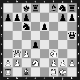 1961 Zevenaar – Round 8 – Bouwmeester, Hans – 1/2-1/2 – Johannessen, Simon T – G60