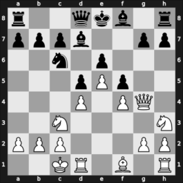 1961 Zevenaar – Round 10 – Abalde Perez, Fernando Jose – 1-0 – Lehmann, Heinz – G72