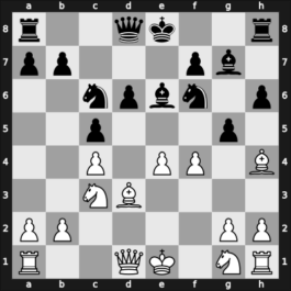 1961 Zevenaar – Round 11 – Langeweg, Kick – 1/2-1/2 – Bobotsov, Milko G – G75