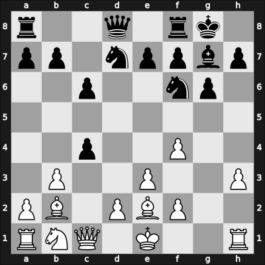 1961 Zevenaar – Round 11 – Johannessen, Simon T – 1/2-1/2 – Stahlberg, Gideon – G77