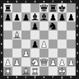 1961 Zevenaar – Round 15 – Johannessen, Svein – 1/2-1/2 – Matanovic, Aleksandar – G98