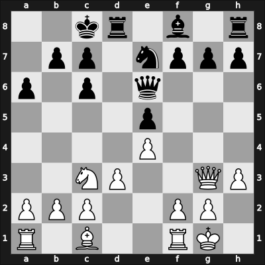 1961 Zevenaar – Round 15 – Abalde Perez, Fernando Jose – 1/2-1/2 – Milic, Bozidar – G99