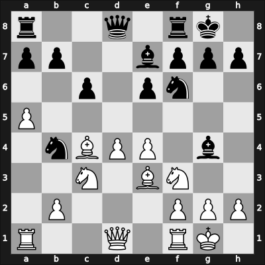 1961 Zevenaar – Round 7 – Rellstab, Ludwig – 1/2-1/2 – Stahlberg, Gideon – G10