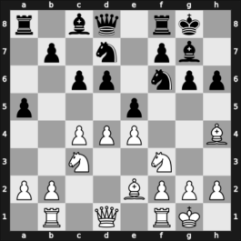1961 Zuerich – Round 7 – Keller, Dieter – 0-1 – Petrosian, Tigran A. – G37