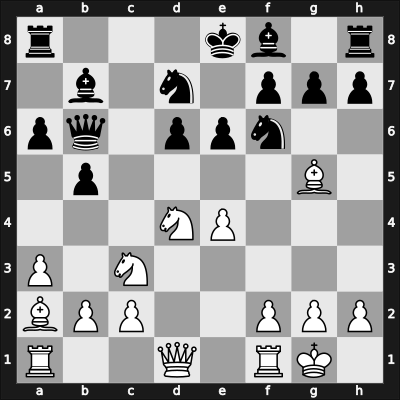 1961 Zuerich – Round 11 – Kupper, Josef – 0-1 – Gligorić, Svetozar – G56