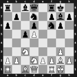 1962 Argentina – Round 1 – Scanavino, Eduardo – 1/2-1/2 – Incutto, Carlos – G6