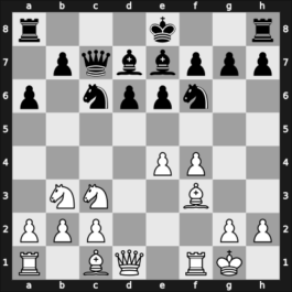 1962 Argentina – Round 11 – Gonzalez Intelangelo, Gerardo – 1/2-1/2 – Garcia Rodriguez, Raimundo – G55