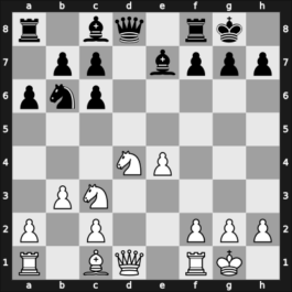 1962 Asztalos Memorial 5th – Round 3 – Robatsch, Karl – 1-0 – Pogats, Jozsef Jr. – G20