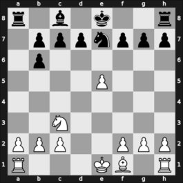 1962 BRA Ch – Round 12 – Farias, Sergio A. B. Lopes de – 1/2-1/2 – Alves, Francisco H B Severino – G28