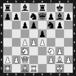 1962 Belgrade – Round 3 – Sokolov, Vladimir – 1/2-1/2 – ? – G17