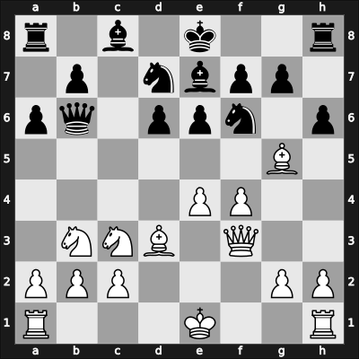 1962 Belgrade – Round 5 – Ciocaltea, Victor – 1/2-1/2 – Ivkov, Borislav – G24