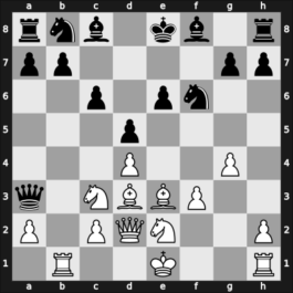 1962 Belgrade – Round 6 – Karaklajic, Nikola – 0-1 – Ciocaltea, Victor – G26