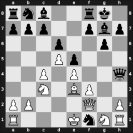 1962 Belgrade – Round 6 – Gligorić, Svetozar – 1-0 – Janosevic, Dragoljub – G28