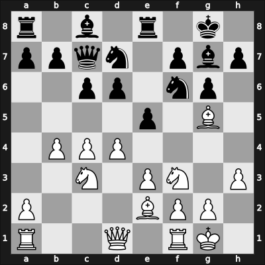 1962 Bucharest – Round 5 – Thorbergsson, Freysteinn – 1/2-1/2 – Radovici, Corvin – G24